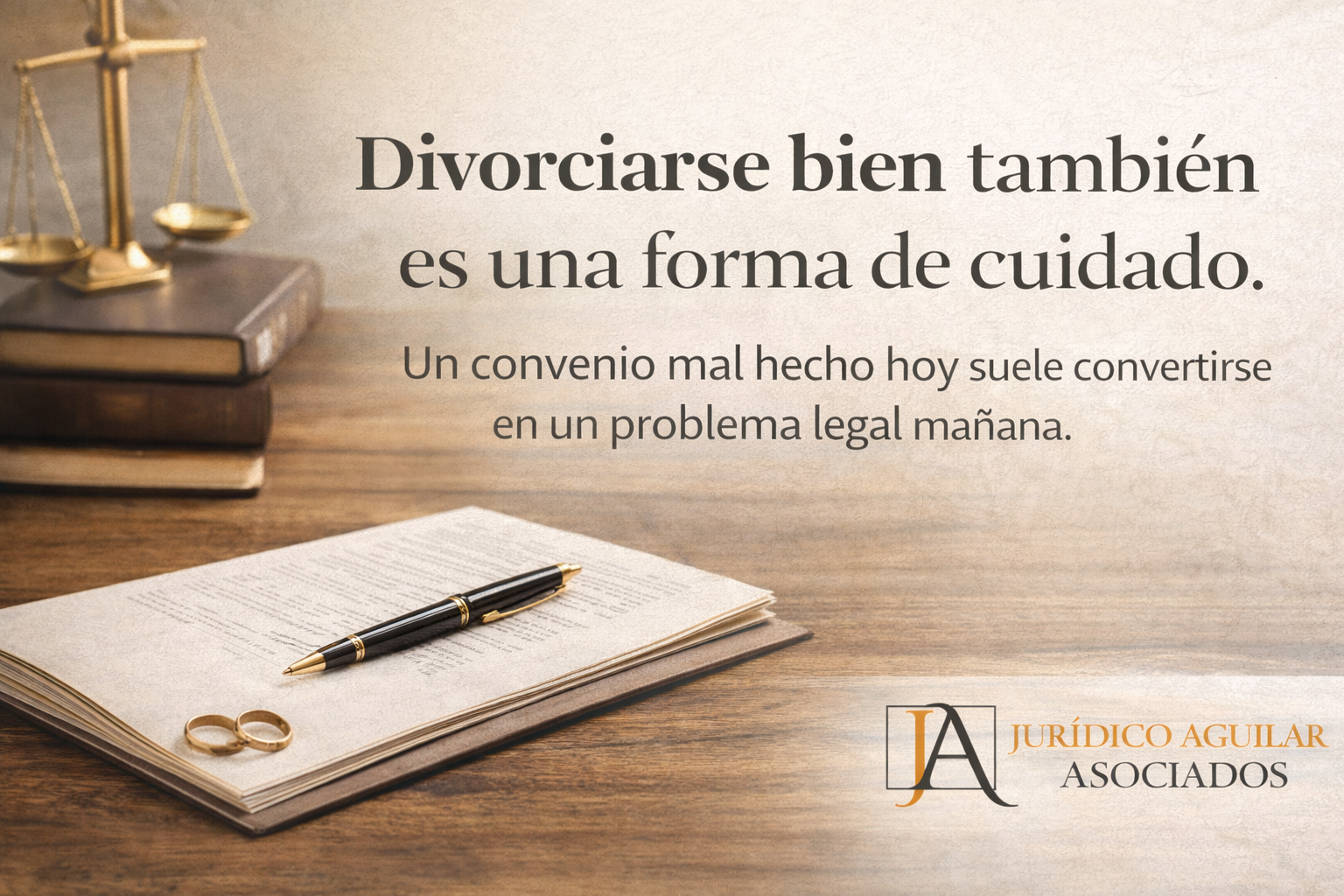 revisión profesional de convenio de divorcio